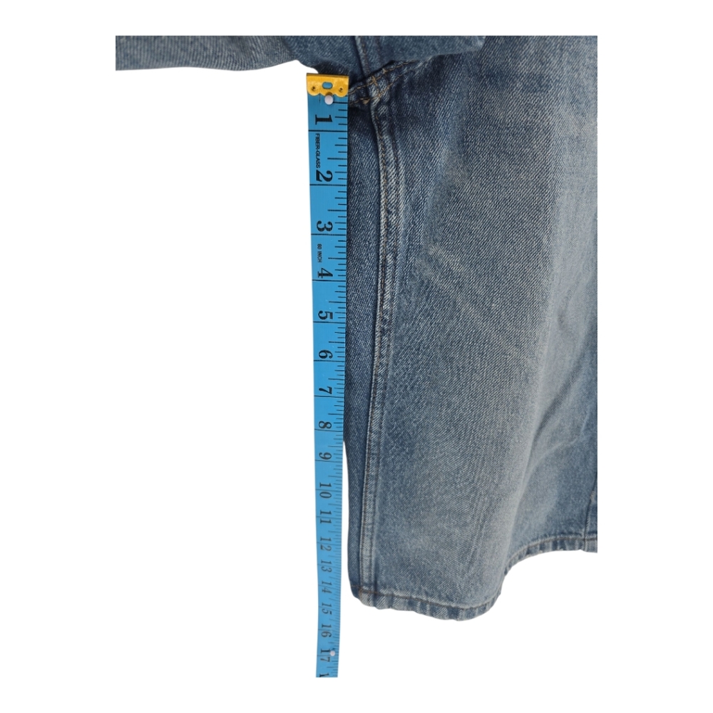BDG Jean Shorts Size 26 Light/Medium Wash 100% Cotton Dad Shorts - Picture 5 of 9